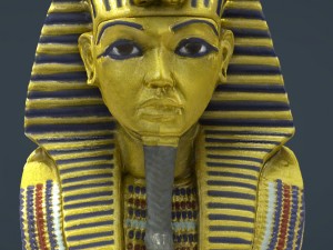 mask of tutankhamun 3D मॉडल