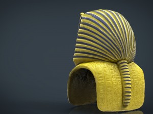mask of tutankhamun Model 3D