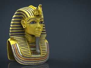 mask of tutankhamun Model 3D