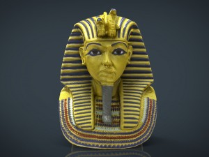 mask of tutankhamun Model 3D