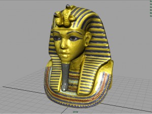 mask of tutankhamun Model 3D