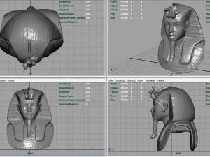 mask of tutankhamun Model 3D