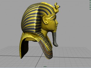 mask of tutankhamun Model 3D