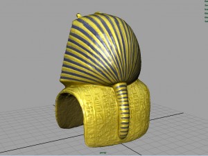 mask of tutankhamun Model 3D