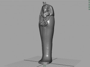 king tutankhamun sarcophagus 3D 모델