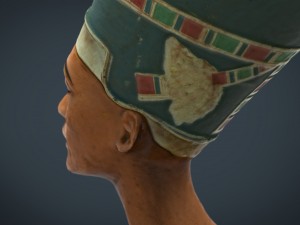 bust of queen nefertiti 3Dモデル
