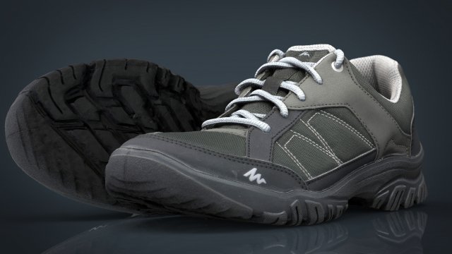 sneakers 4 Model 3D .c4d .max .obj .3ds .fbx .stl .blend 
