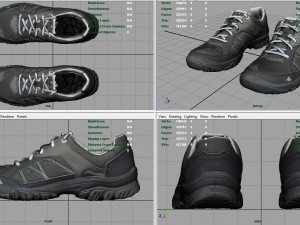 sneakers 4 Model 3D