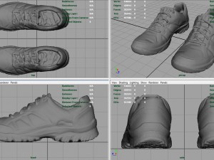 sneakers 4 Model 3D