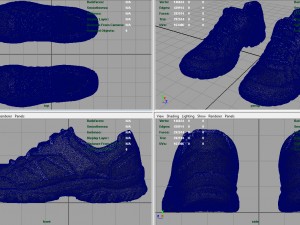 sneakers 4 Model 3D