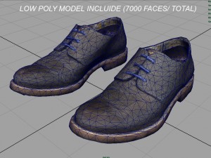 shoes 3D 模型