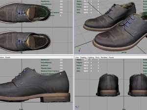 shoes 3D 模型