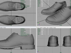 shoes 3D 模型