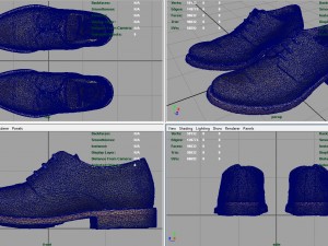 shoes 3D 模型