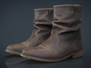 womens boots 2 3D मॉडल