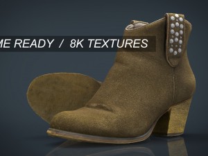 womens boots 3 Modello 3D