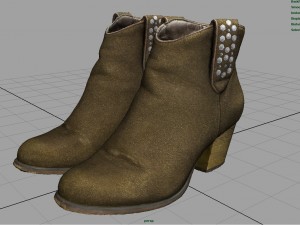 womens boots 3 3D Модель
