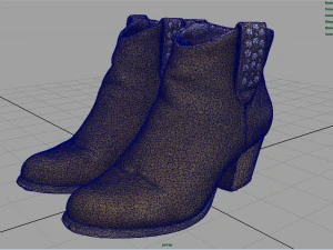 womens boots 3 3D Model