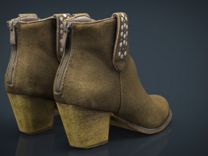 womens boots 3 3D Модель