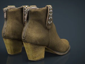 womens boots 3 3D Model