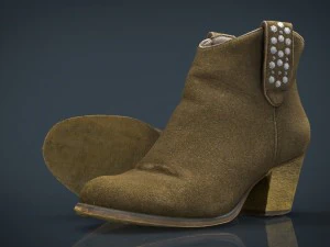 womens boots 3 3D Model