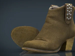 womens boots 3 3D Model