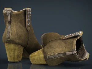 womens boots 3 3D Model