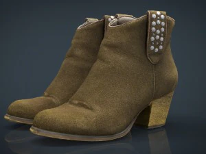 womens boots 3 3D Model