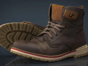 scarponi da trekking 2 Modello 3D