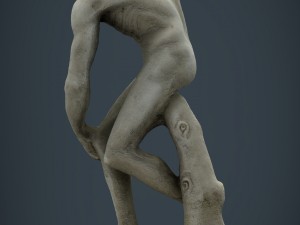 the discobolus of myron 3D Model