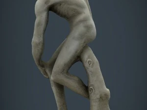 the discobolus of myron 3D Model