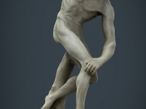 the discobolus of myron 3D Model