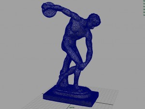 the discobolus of myron 3D Model