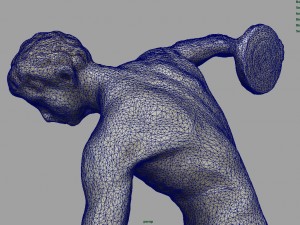 the discobolus of myron 3D Model
