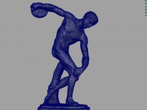 the discobolus of myron 3D Model