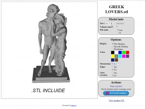 greek lovers 3D मॉडल