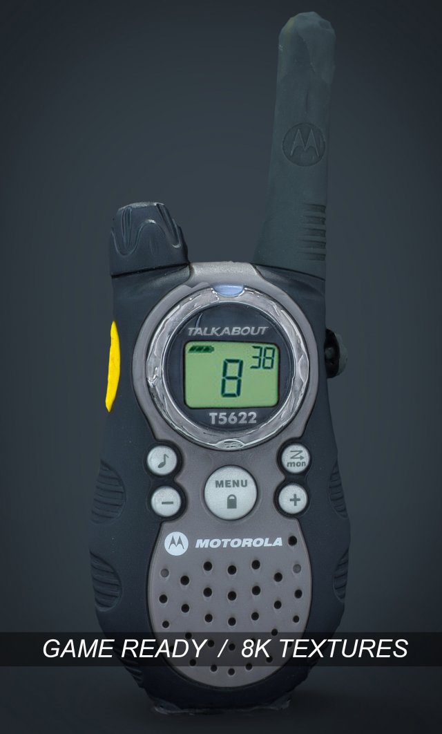 walkie talkie Modello 3D .c4d .max .obj .3ds .fbx .stl .blend 