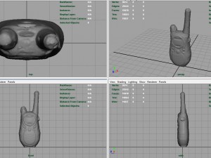 walkie talkie Modello 3D