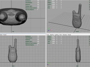 walkie talkie 3D Model