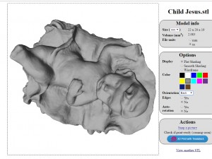 child jesus Model 3D