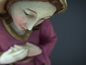 The virgin mary 3D 모델