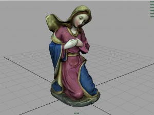 The virgin mary 3D Model