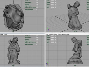 The virgin mary 3D 모델