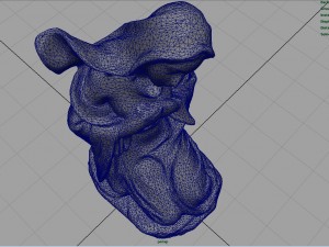 The virgin mary 3D 모델
