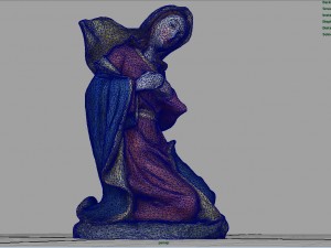 The virgin mary 3D 모델
