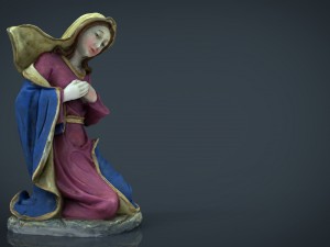 The virgin mary 3D 모델