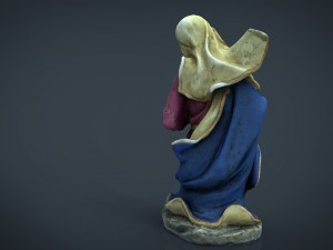The virgin mary 3D 모델