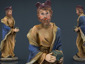 gaspar king Modelo 3D
