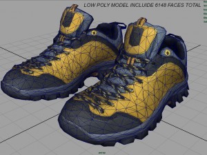sneakers 6 Modello 3D