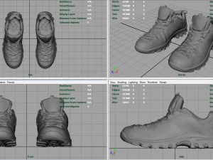 sneakers 6 3D Model